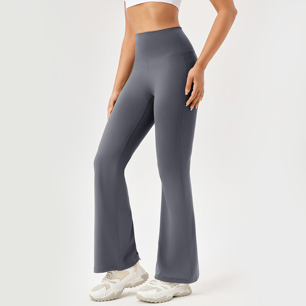 Dame Flared Sport-Leggings med høj talje og åndbare egenskaber Stilla