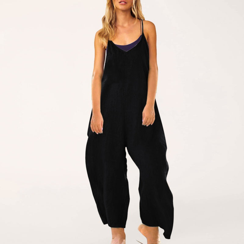 Dame Letvægts Uden Ærmer Jumpsuit Stilla