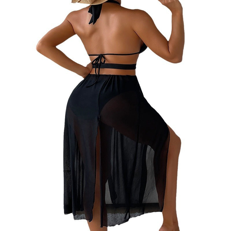 Dame Elegant Cut-Out Maxi Kjole Stilla