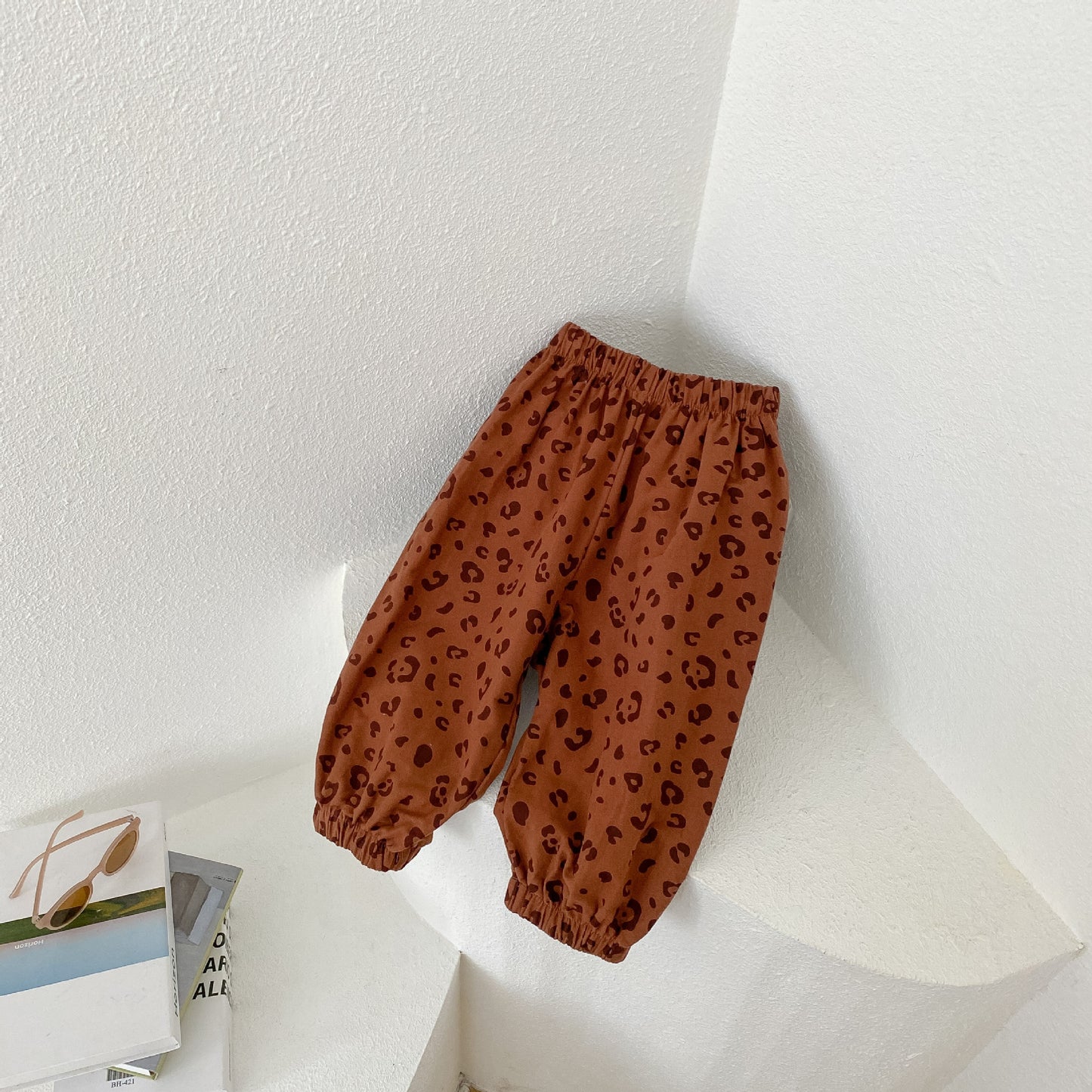 Børns fritidstøj tegneserie tryk joggingbukser Stilla