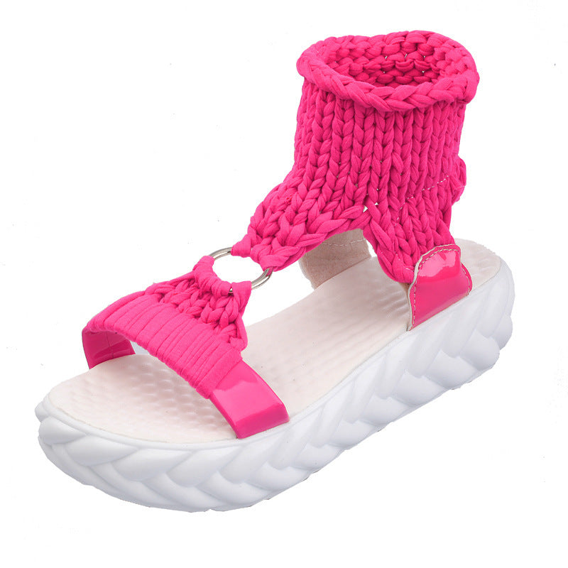 Dame mode afslappede sandaler med innovativ ankelrem og skridsikker sål Stilla