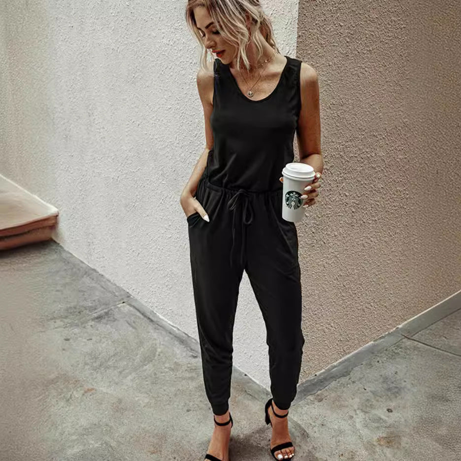Dame komfortabel jumpsuit Stilla
