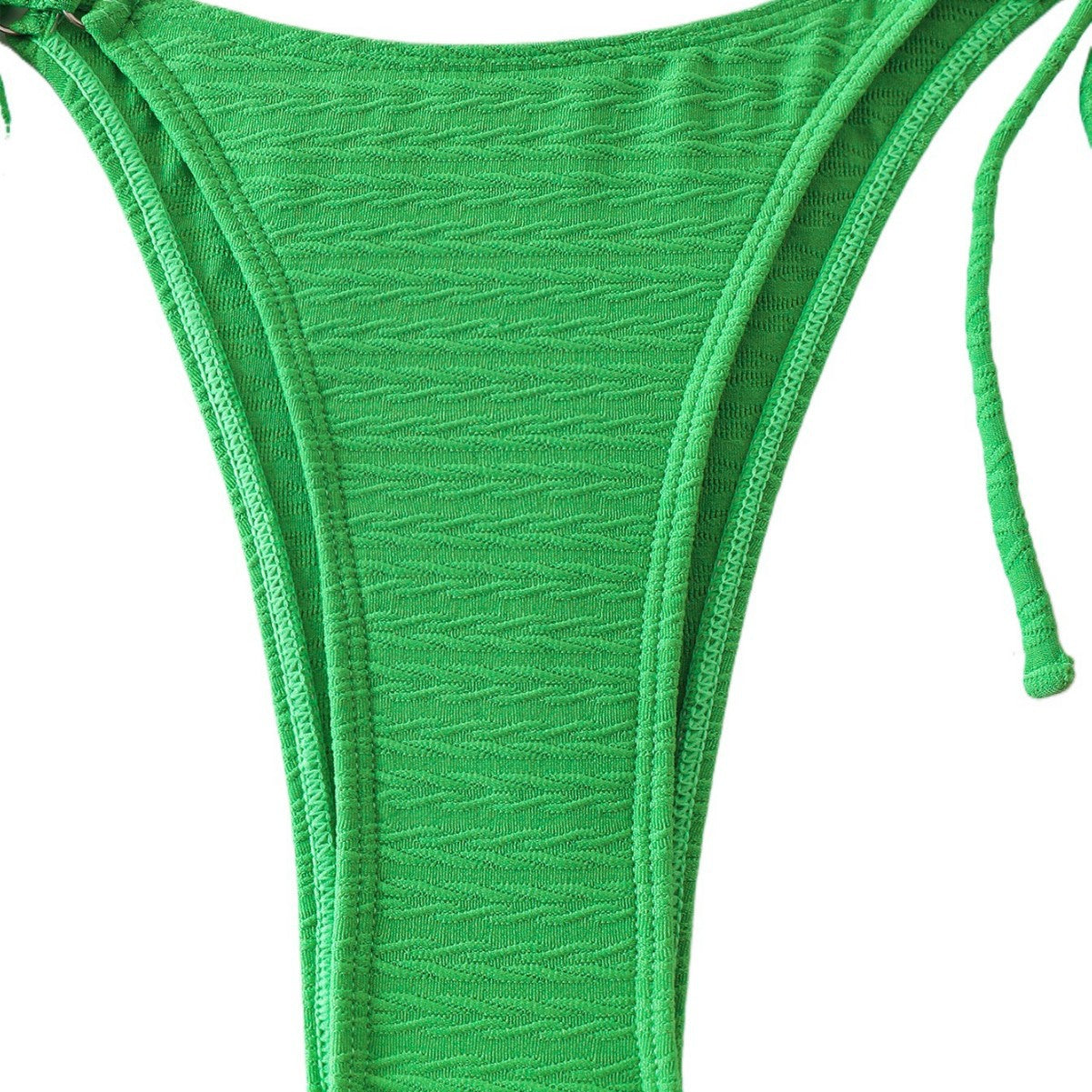 Dame elegant bandeau-bikini-sæt med justerbare bånd Stilla