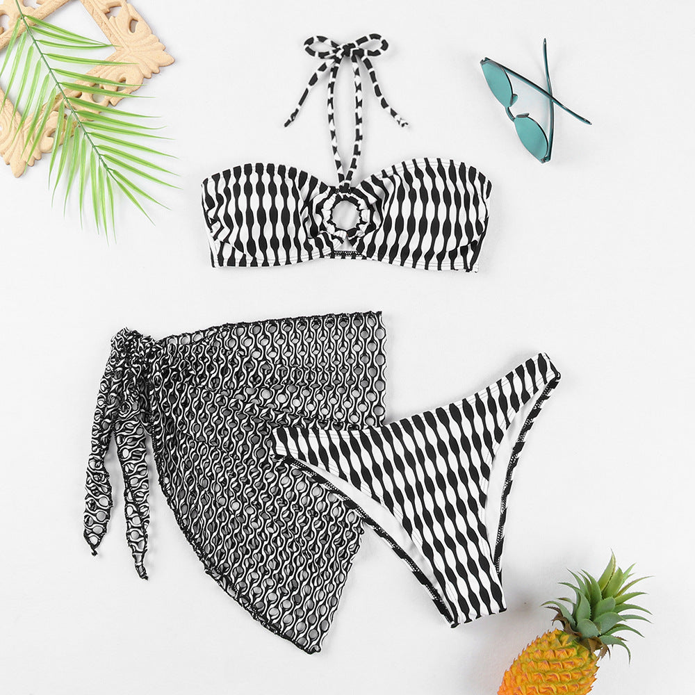 Dame Bikini-Sæt med trendy knude detalje og kvalitetsstof Stilla
