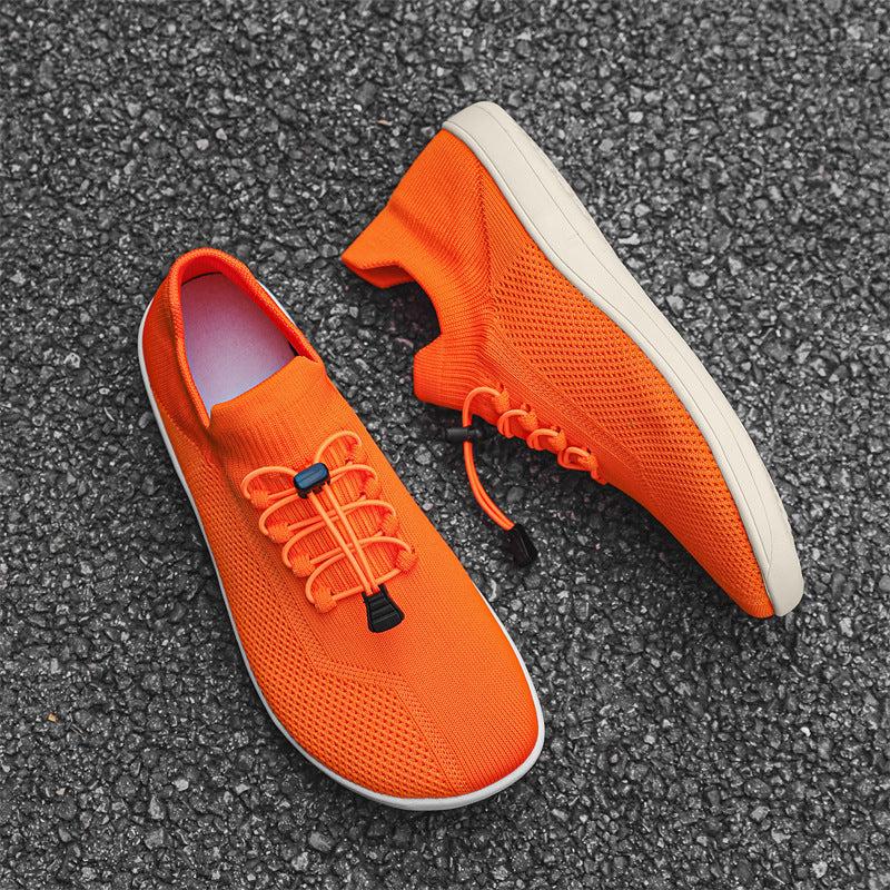 Herrer Åndbare Slip-On Sneakers med Elastisk Lukning Stilla