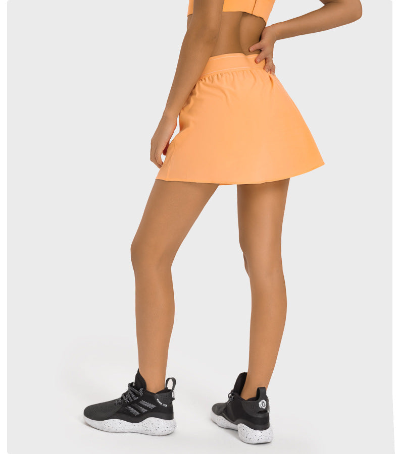 Stilla | Waist Kølende Tennis Skort Hurtigtørrende, Åndbar & Indbyggede Shorts