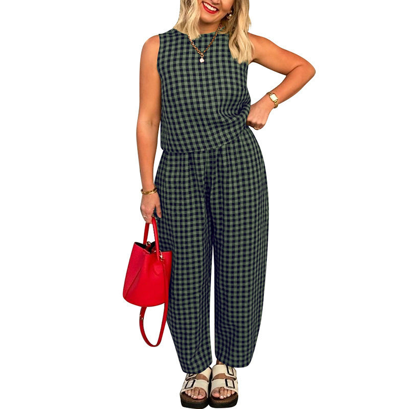Dame Ternet Jumpsuit med vidde snit Stilla