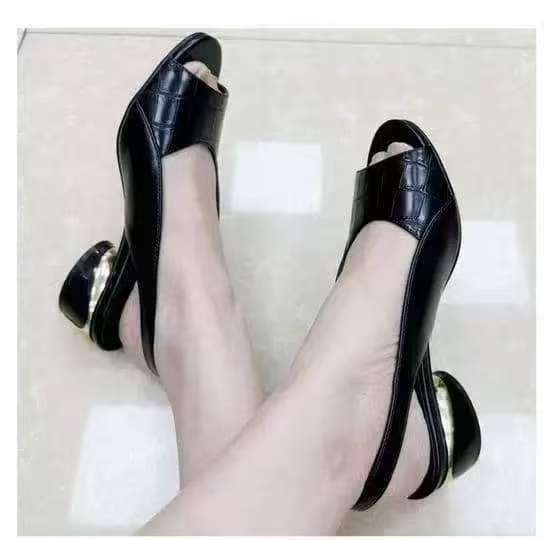 Dame Open-Toe Slingback Blokhælsandaler med stilfulde detaljer Stilla