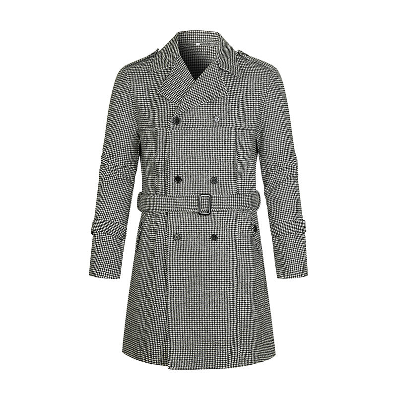 Femme Modern Dobbeltknappet Trenchcoat Stilla