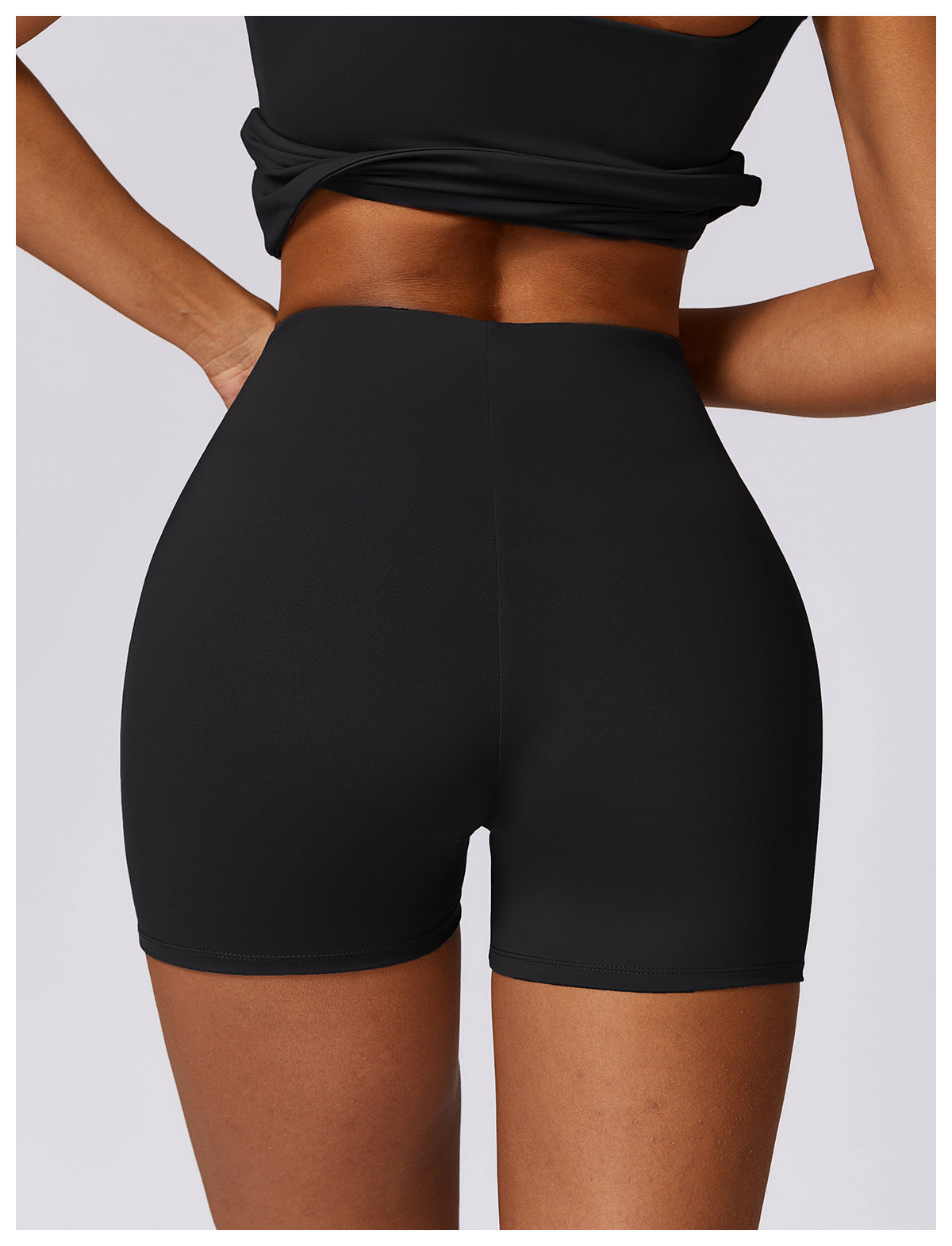 Stilla | Talje Hofte Hæv Yoga Shorts Kvinder Slim Fit Løbe Shorts, Mave Kontraherende Fitness Bukser