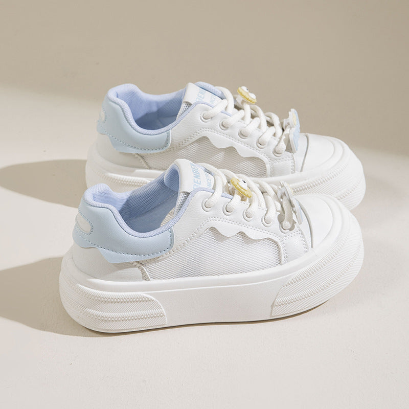 Dame Chunky Sneakers med legende design og åndbar mesh-overflade Stilla
