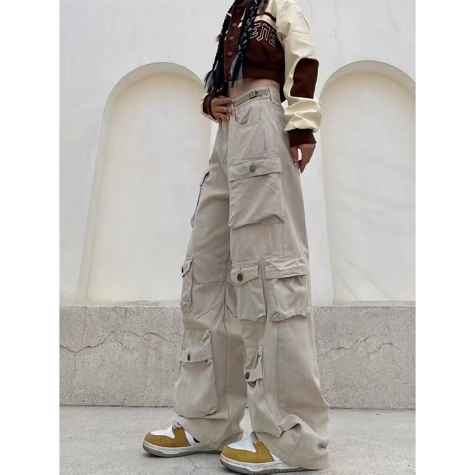 Stilla | Multi-pocket Loose Cargo Bukser