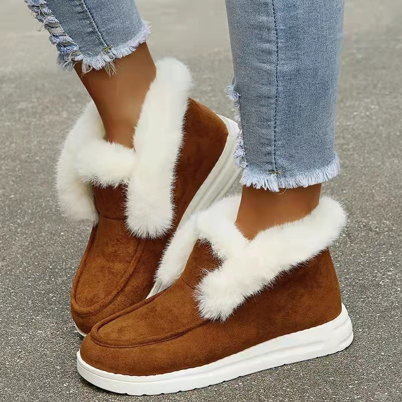 Dame Behagelige Flauschnetz Slippers med skridsikker sål og åndbart foer Stilla