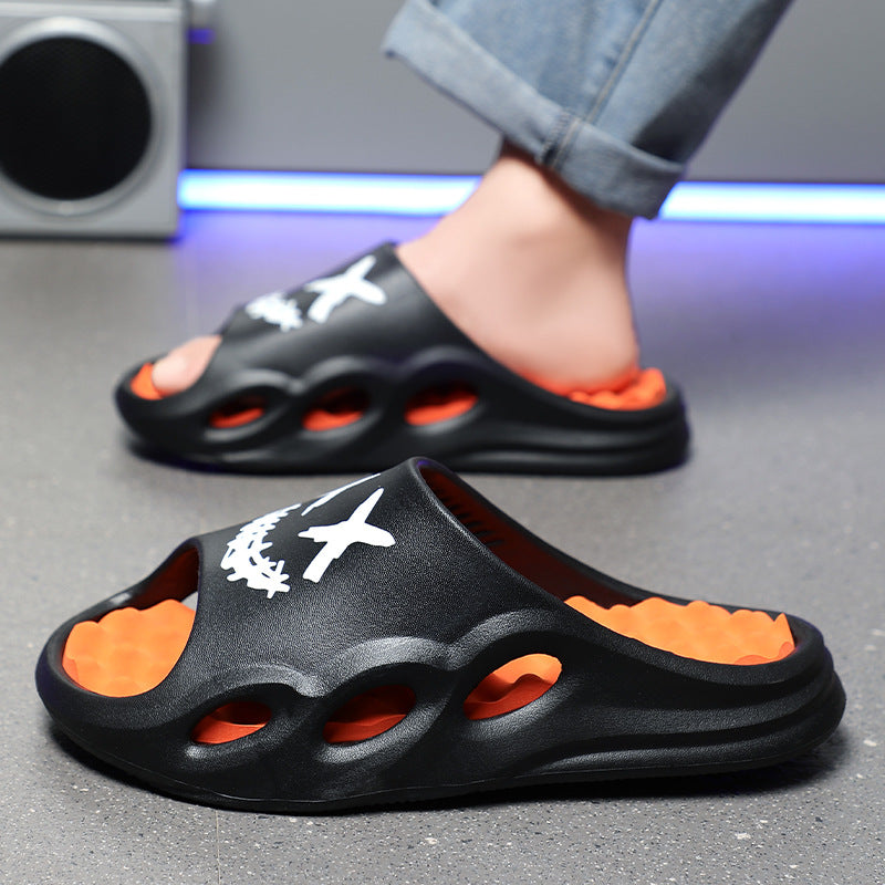 Dame Behagelige Slip-On Hjemmesko med skridsikker sål og åndbart design Stilla