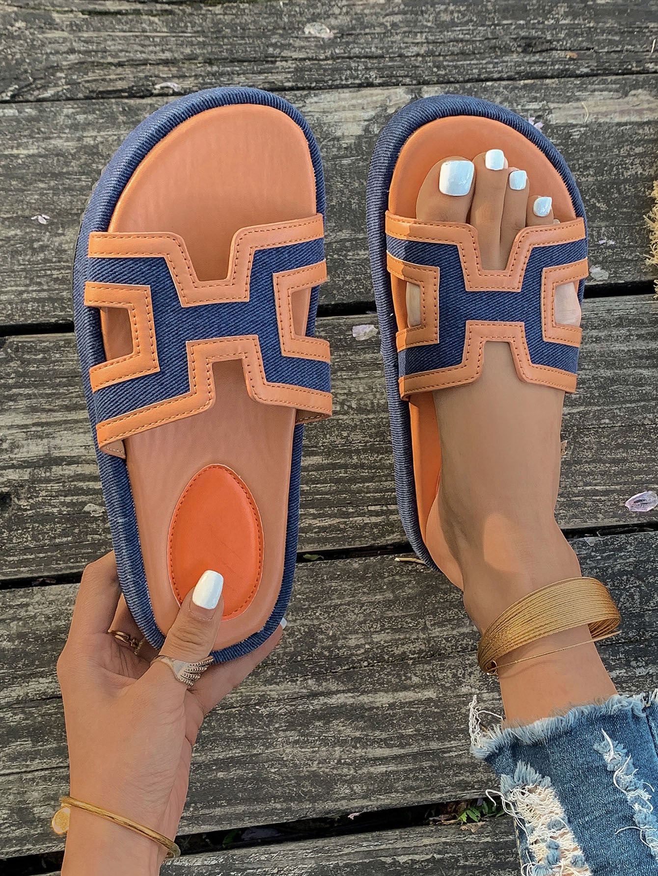 Dame Behagelige Tådelte Pantofler med moderne design og ergonomisk fodseng Stilla