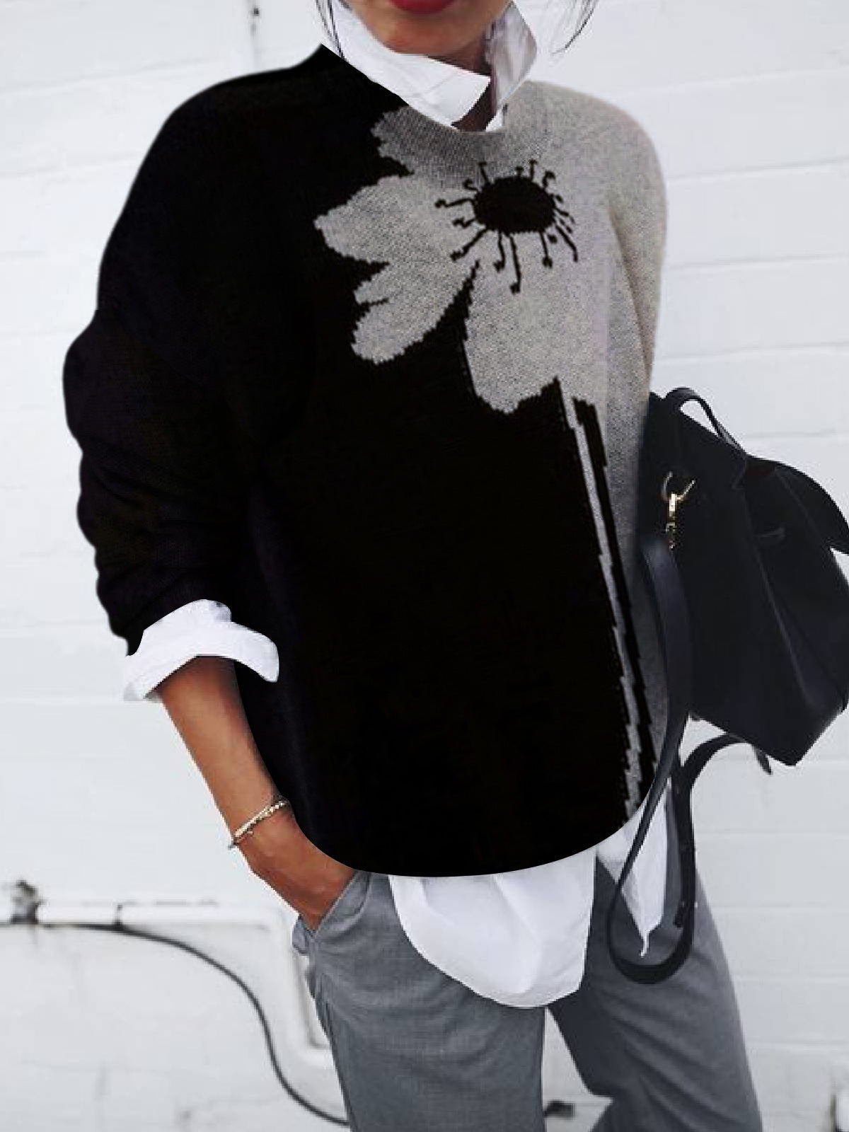 Stilla | Behagelig Løs Sweatshirt Mode