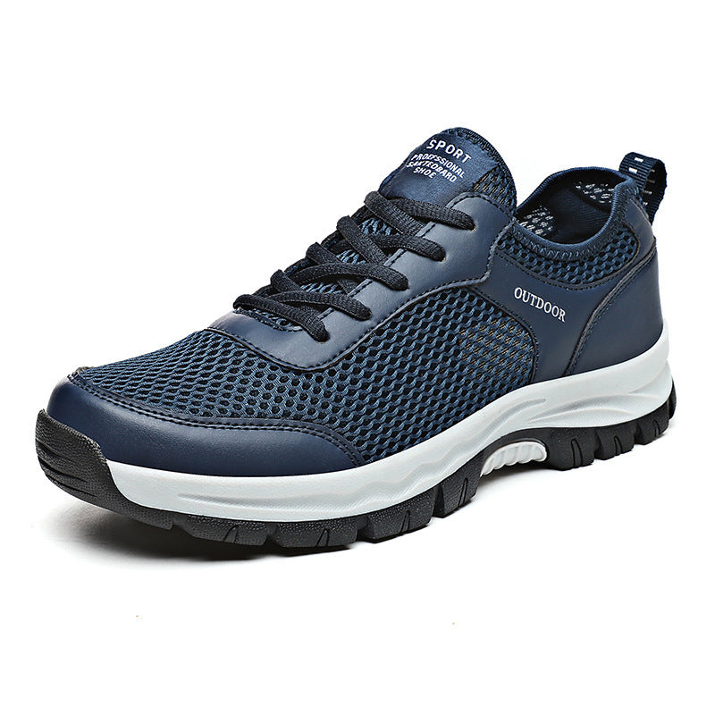 Herre Åndbare Outdoor Trail Sneakers Stilla