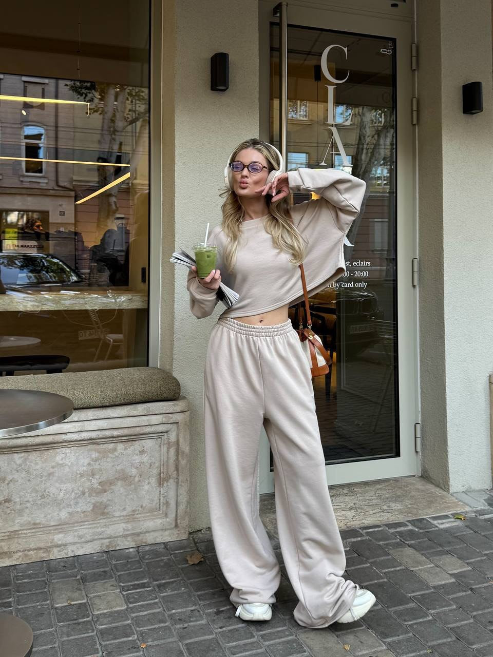 Dame afslappet lounge-sæt med løs pasform Stilla