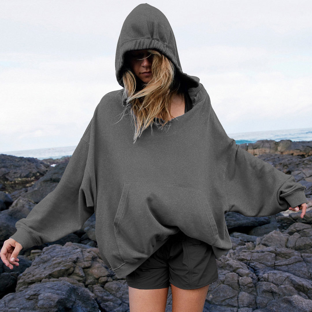 Damer Komfortabel Oversized Sweater med legende detaljer Stilla