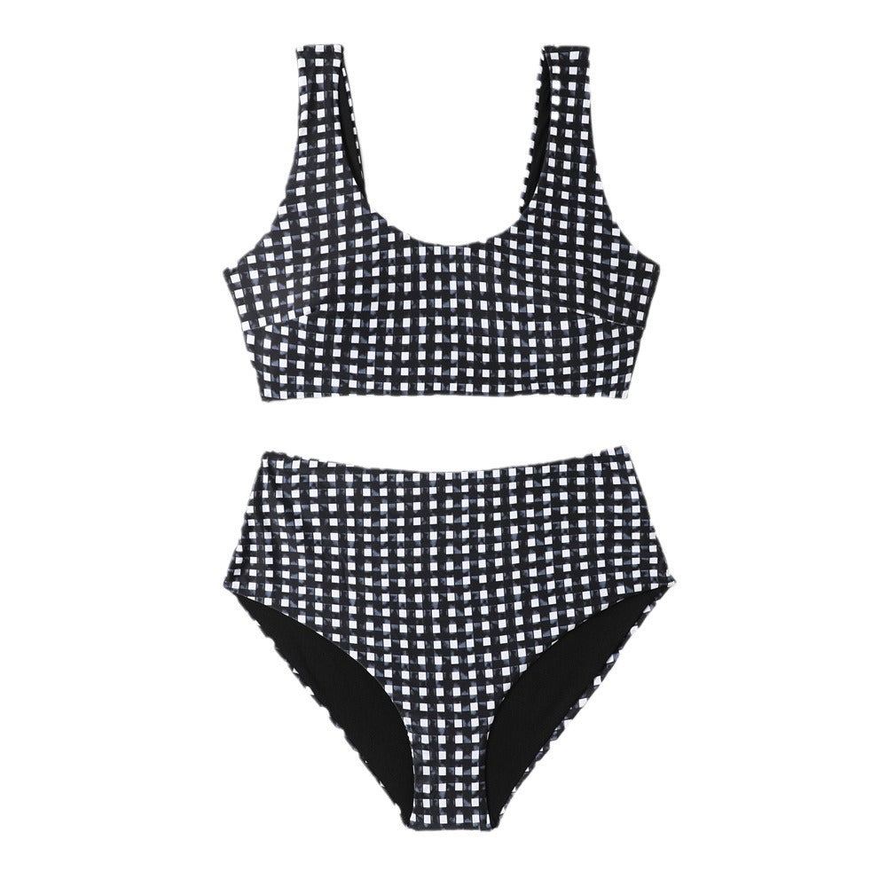 Dame Højtaljet Bikini Stilla