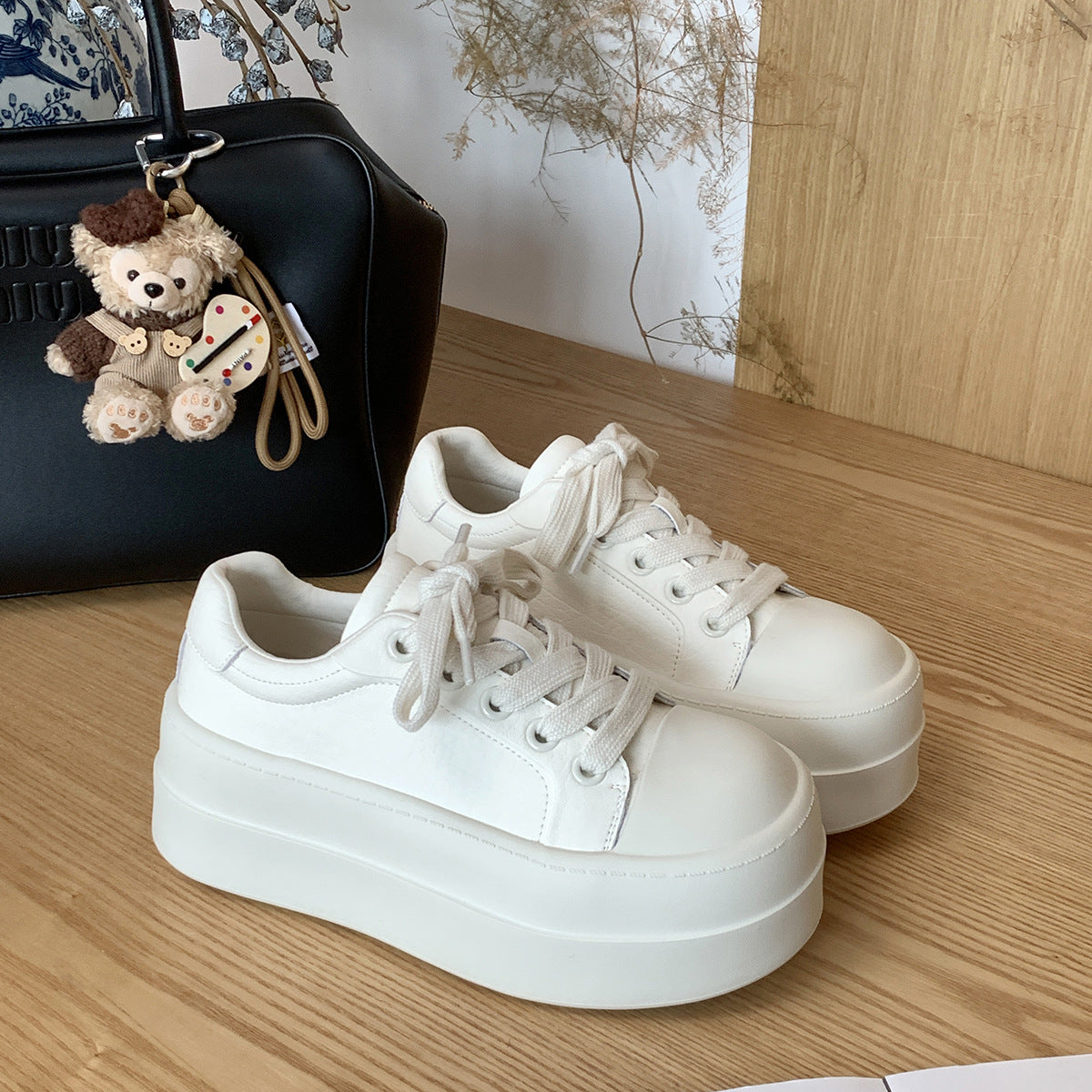 Chic Forhøjede Lette Sneakers Stilla