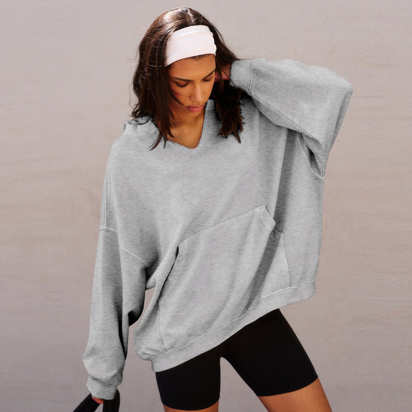 Damer Komfortabel Oversized Sweater med legende detaljer Stilla