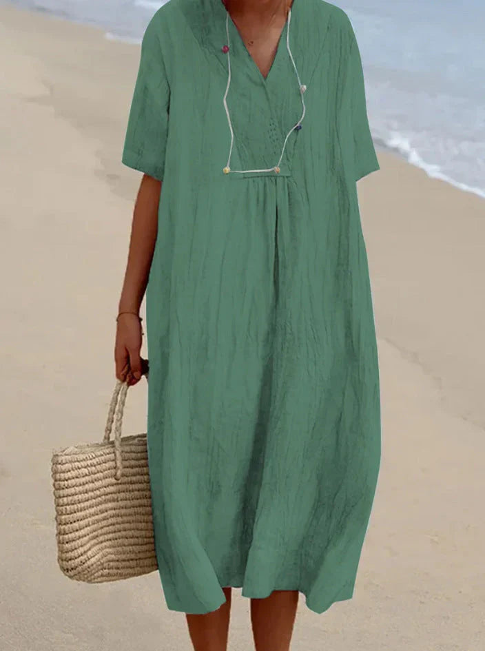Stilla | Linned Let Sommerkjole