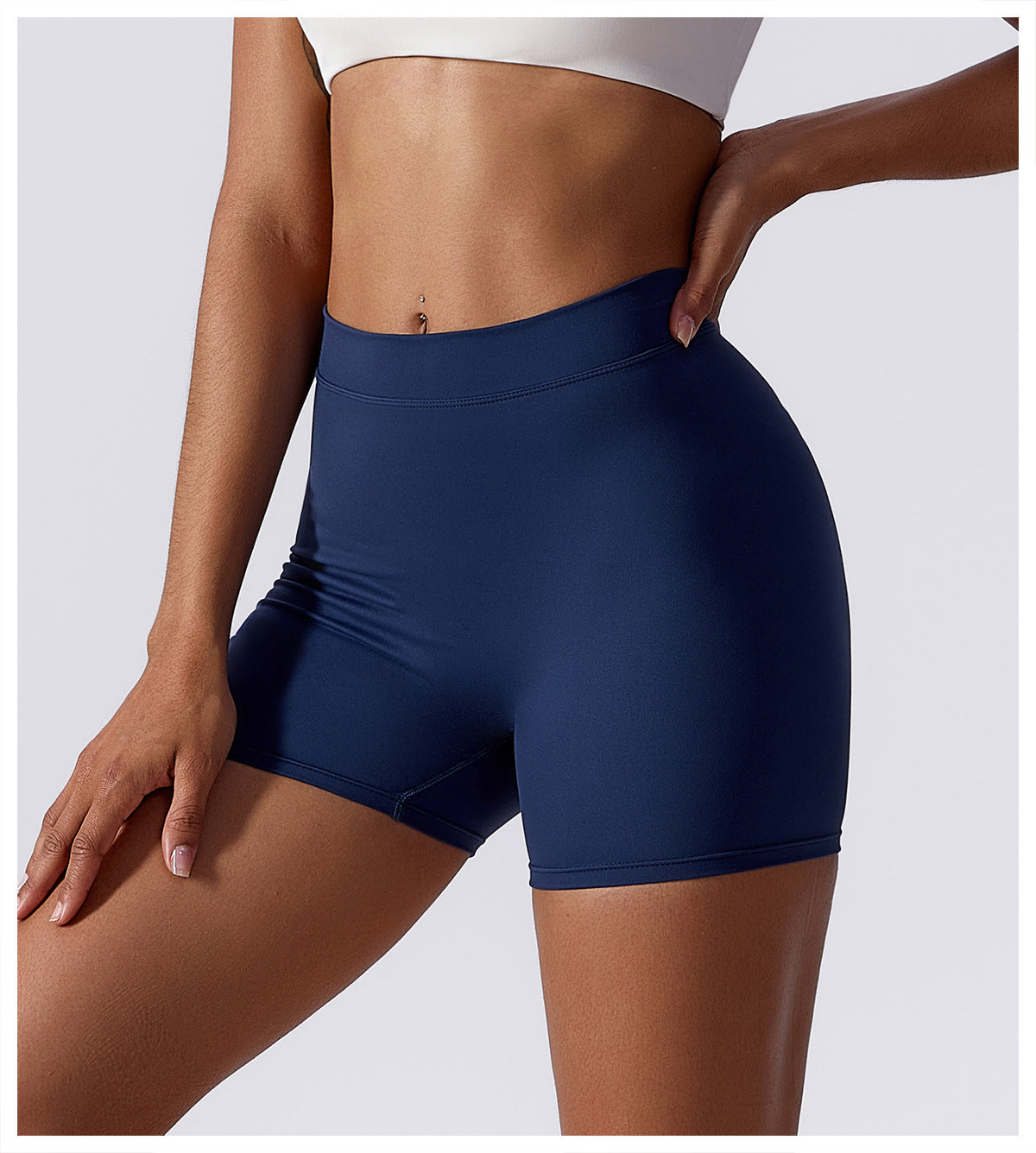 Stilla | Børstet Yoga Bukser Hip Lift Maveformende Slim Fit Fitness Beregning Til Kvinder
