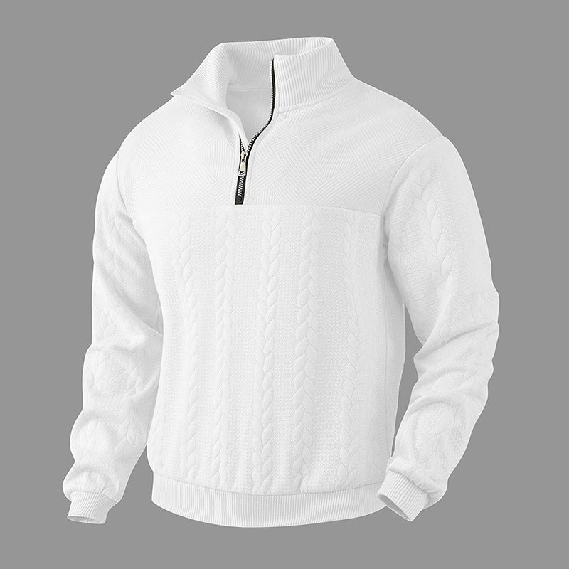 Stilla | Pullover med Kvart Lynlås Stilfuld Komfort til Enhver Lejlighed