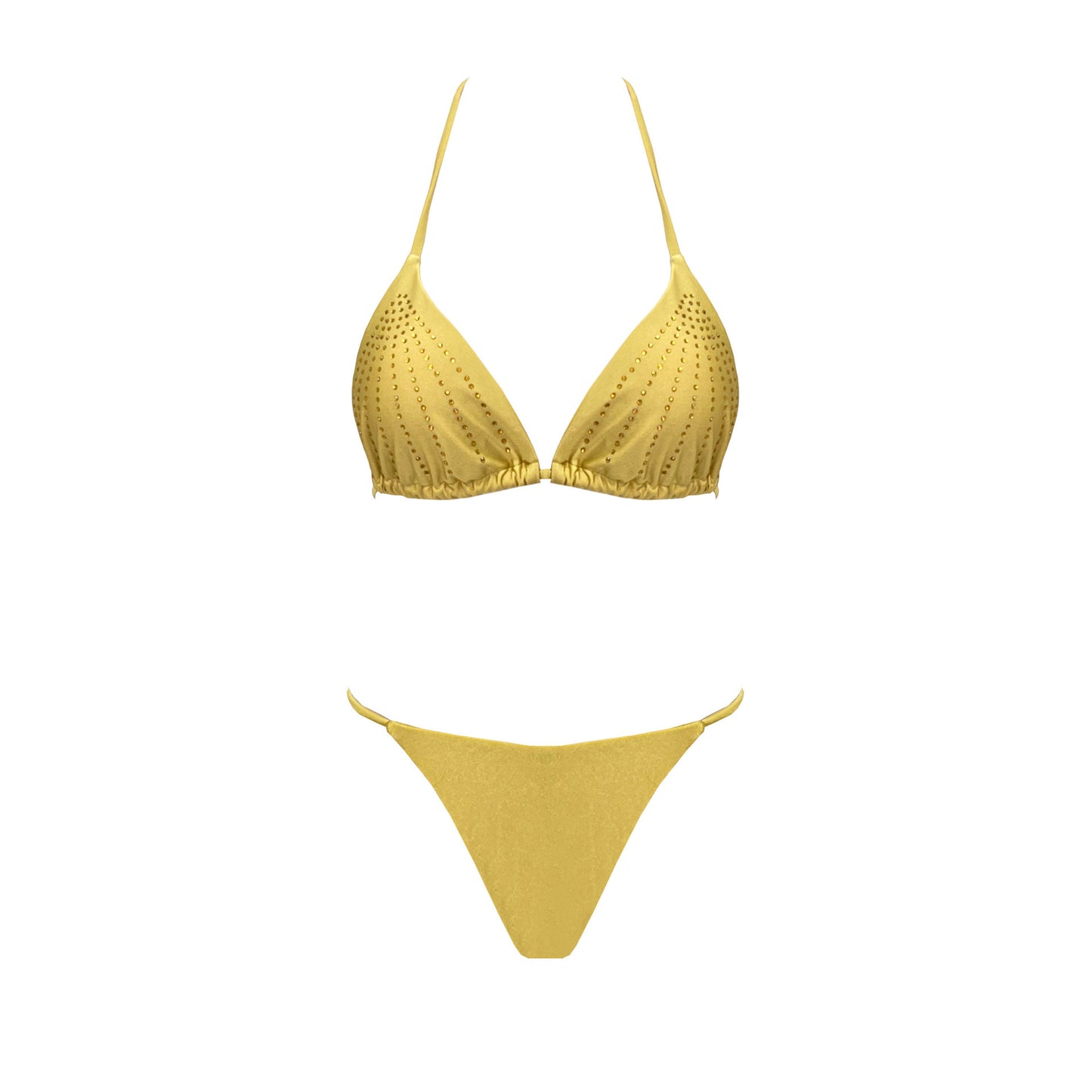 Dame Bikini-sæt med justerbar trekantstop og elegant trusse Stilla