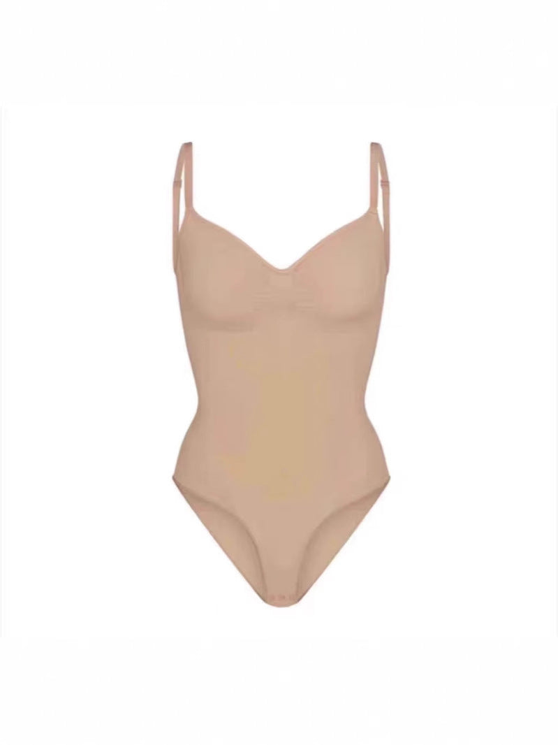 Dame Sømløs Justerbare Stropper Bodysuit Stilla