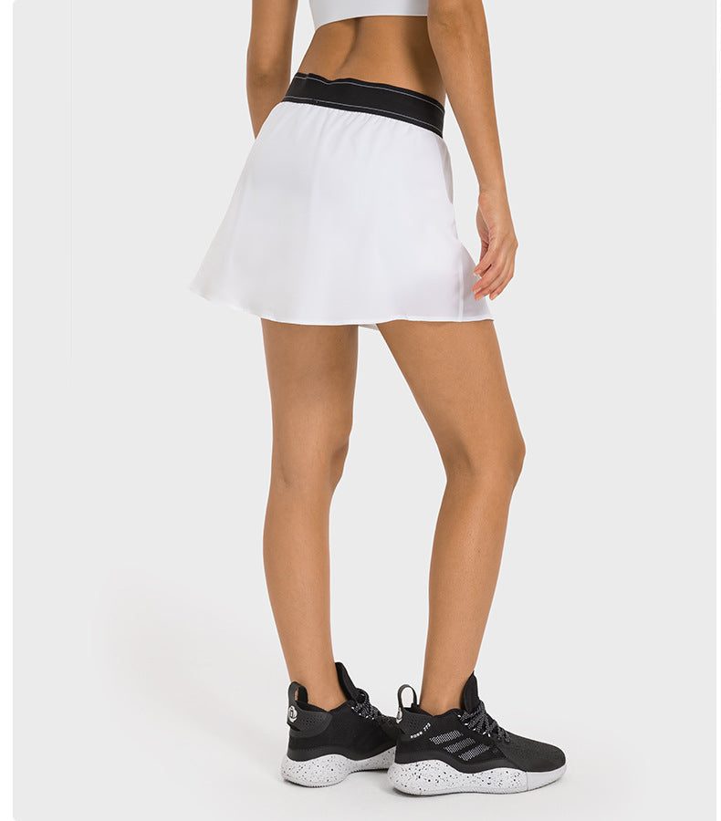 Stilla | Waist Kølende Tennis Skort Hurtigtørrende, Åndbar & Indbyggede Shorts