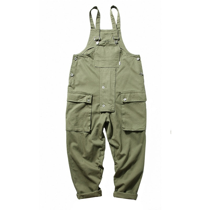 Dame dungarees i afslappet utility-stil med praktiske lommer og justerbare stropper Stilla