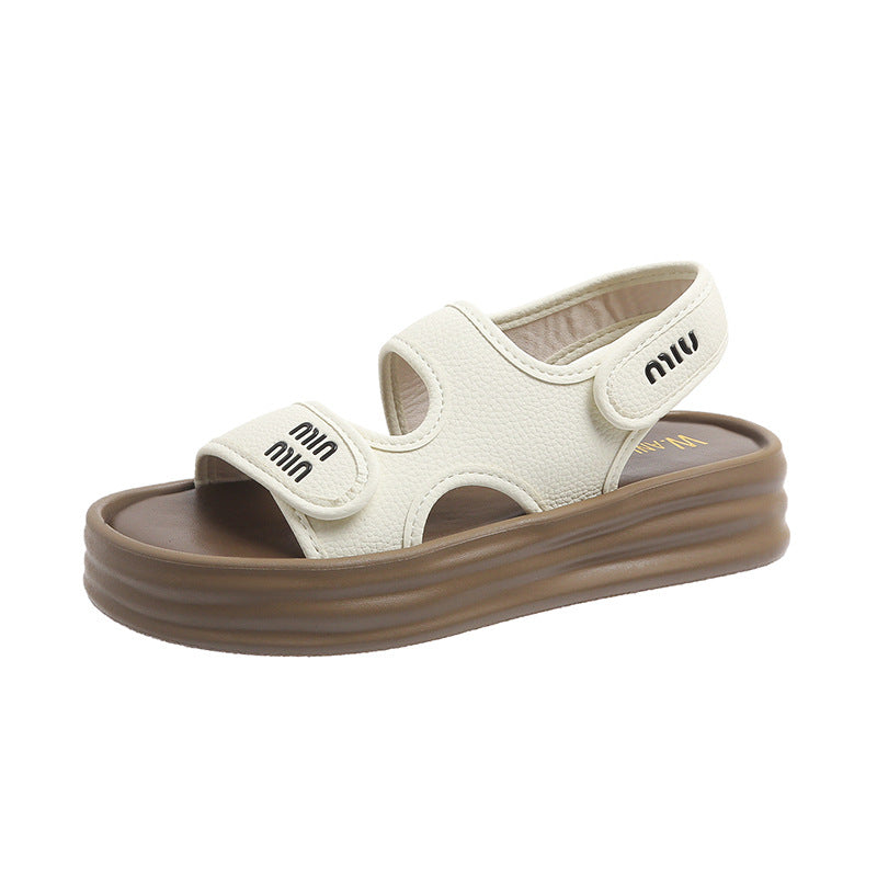 Dame Komfortable Sandaler med justerbare remme og ergonomisk fodbund Stilla