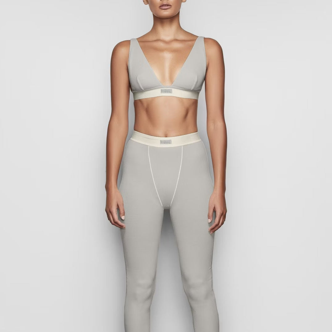 Damer Comfort-Fit Sport-BH og Leggings Sæt Stilla