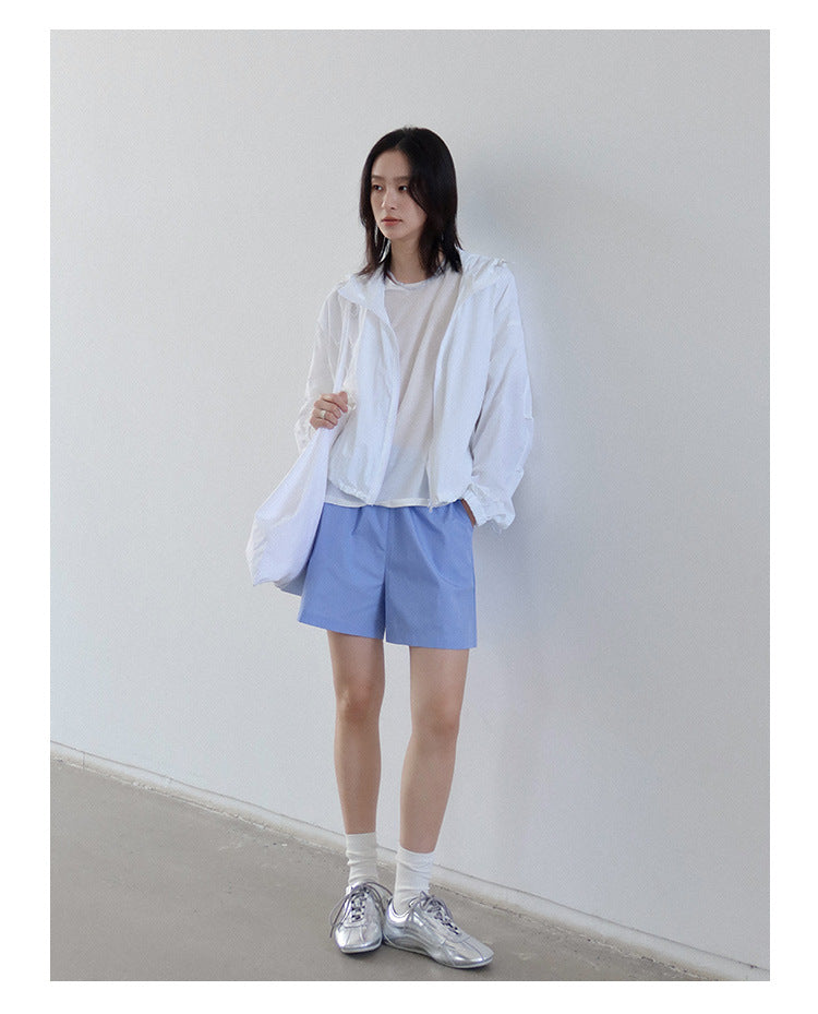 Dame afslappet arbejdsbukser med elastisk talje og sidelommer Stilla