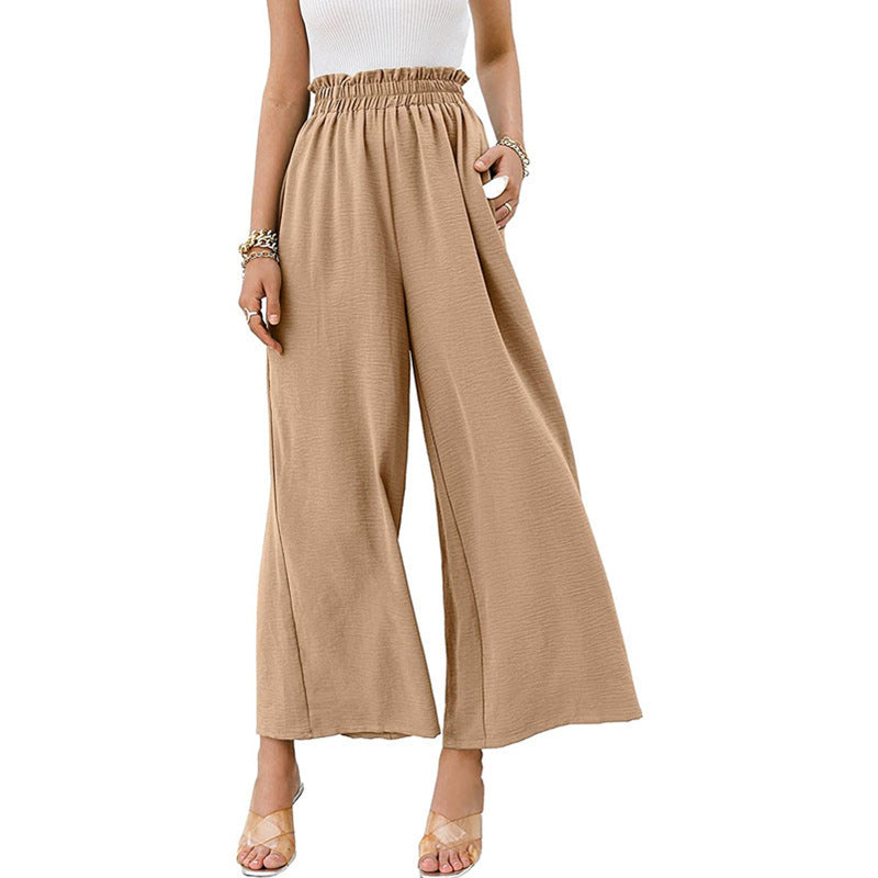 Dame Bredbenet Culotte med elastisk Bund Stilla