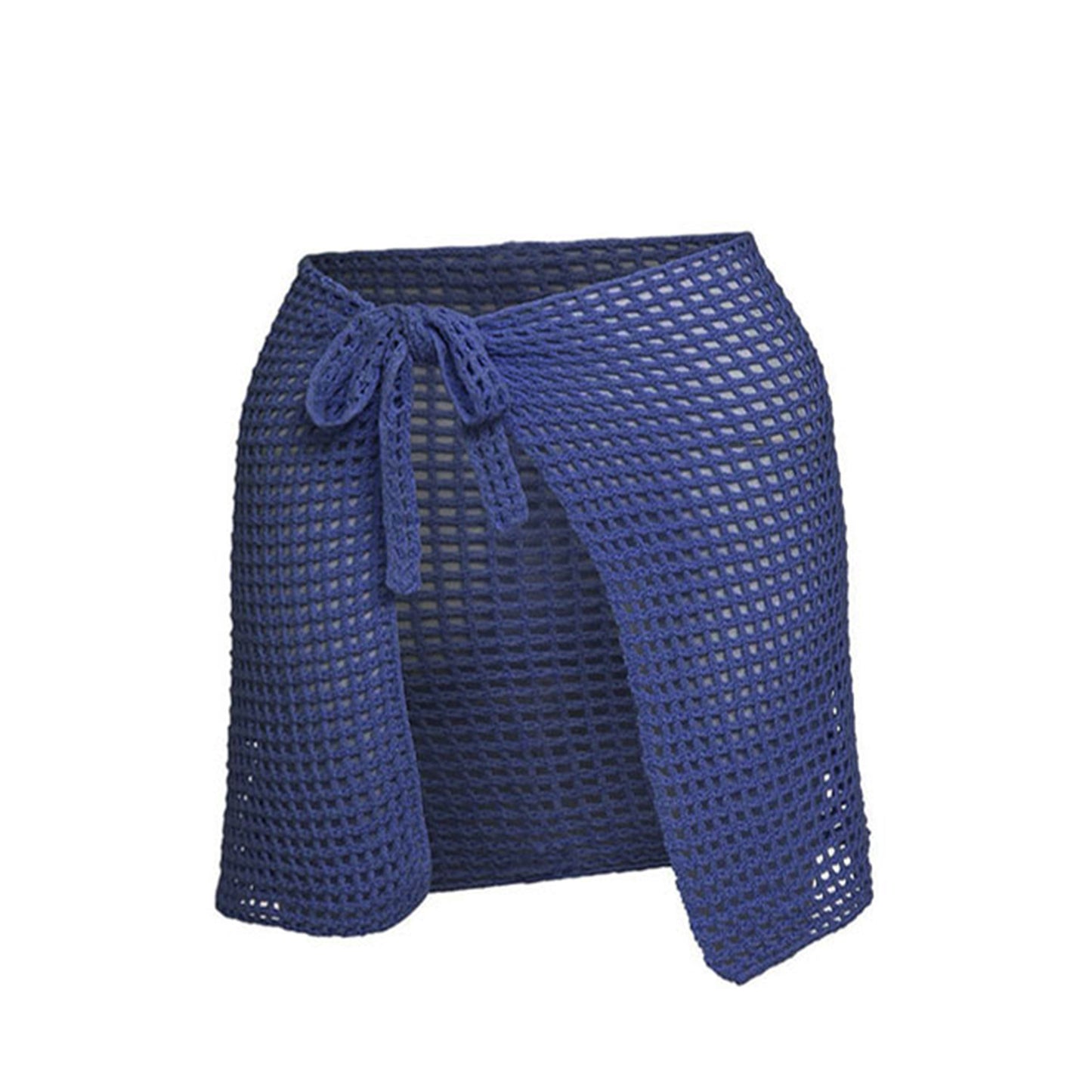 Dame bade shorts med knap silhuet og maritim stribemønster Stilla