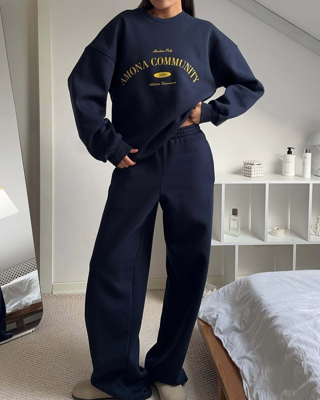 Dame afslappet Hoodie-sæt Stilla