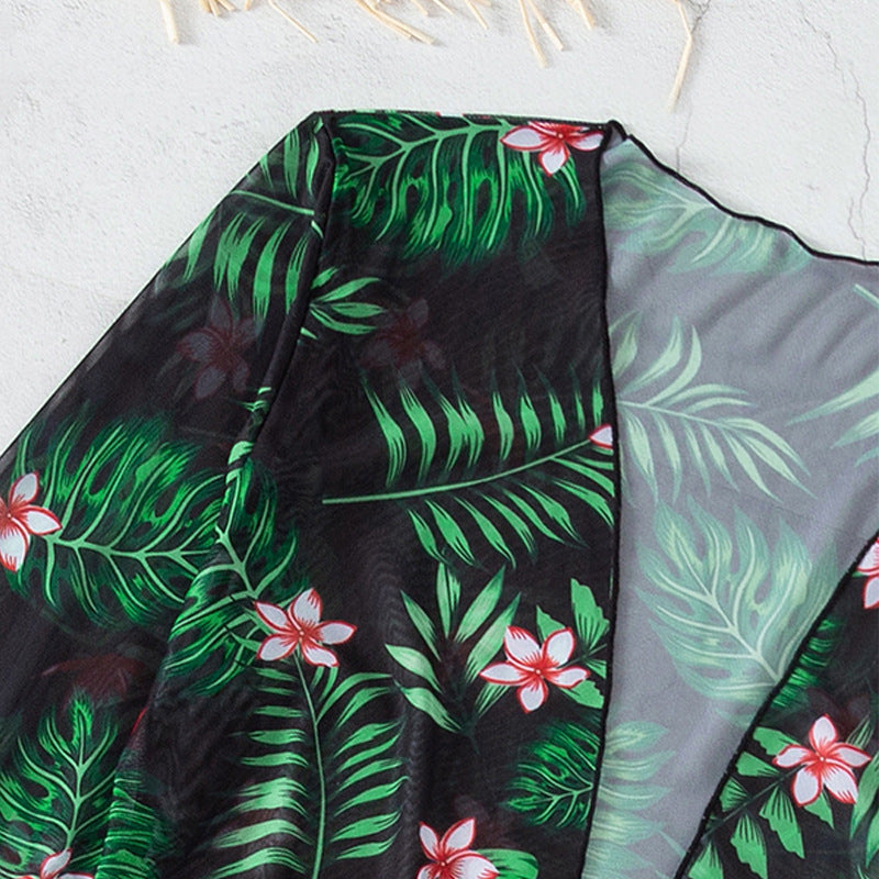 Dame Floral Print Badetøj Sæt Stilla