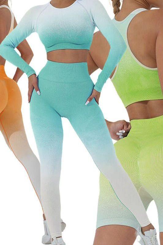 Stilla | Gradient Seamless Yoga Sæt