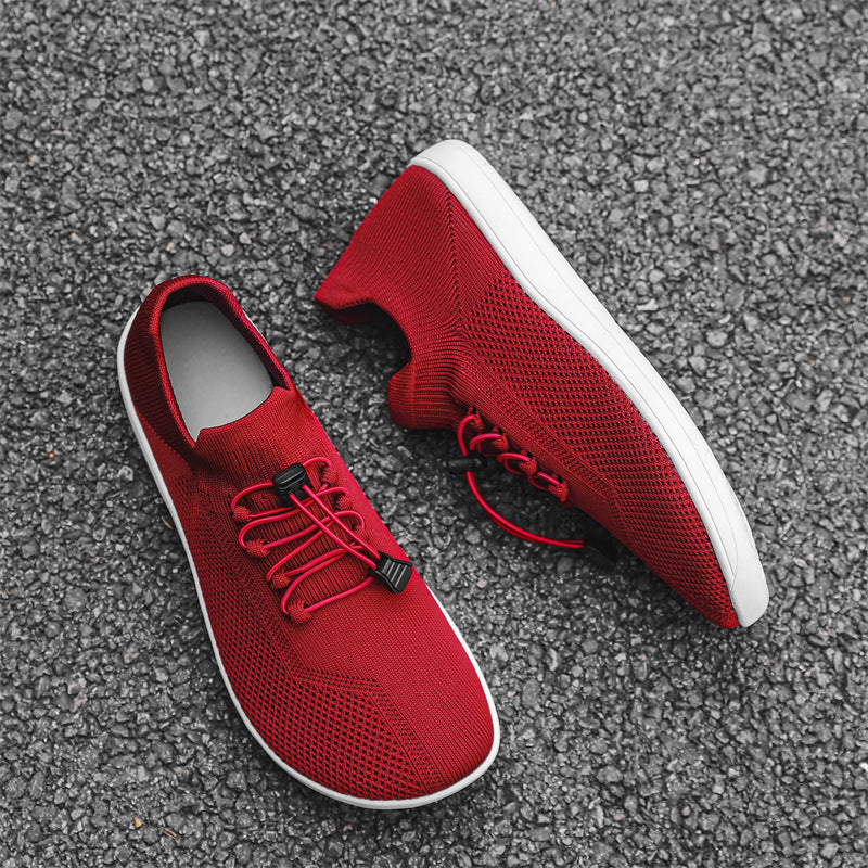 Herrer Åndbare Slip-On Sneakers med Elastisk Lukning Stilla