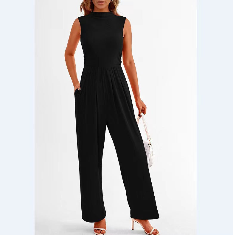 Dame elegant Flowy Jumpsuit Stilla