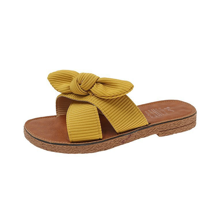 Dame Behagelige Trendy Sandaler med Knot-Design Stilla