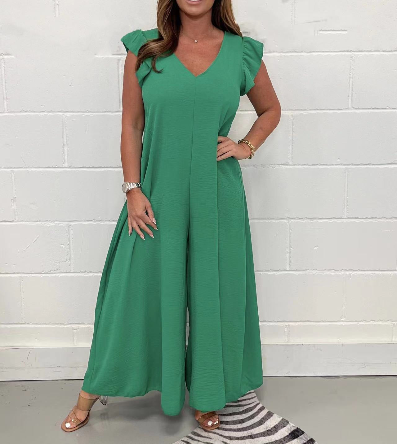 Dame luftig jumpsuit med voluminøs snit Stilla