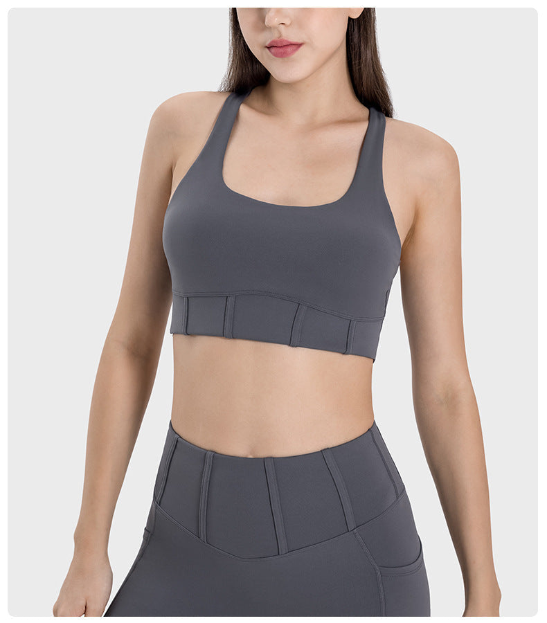 Stilla | Wicking Push up Sports Bra Høj Styrke, Stødabsorberende