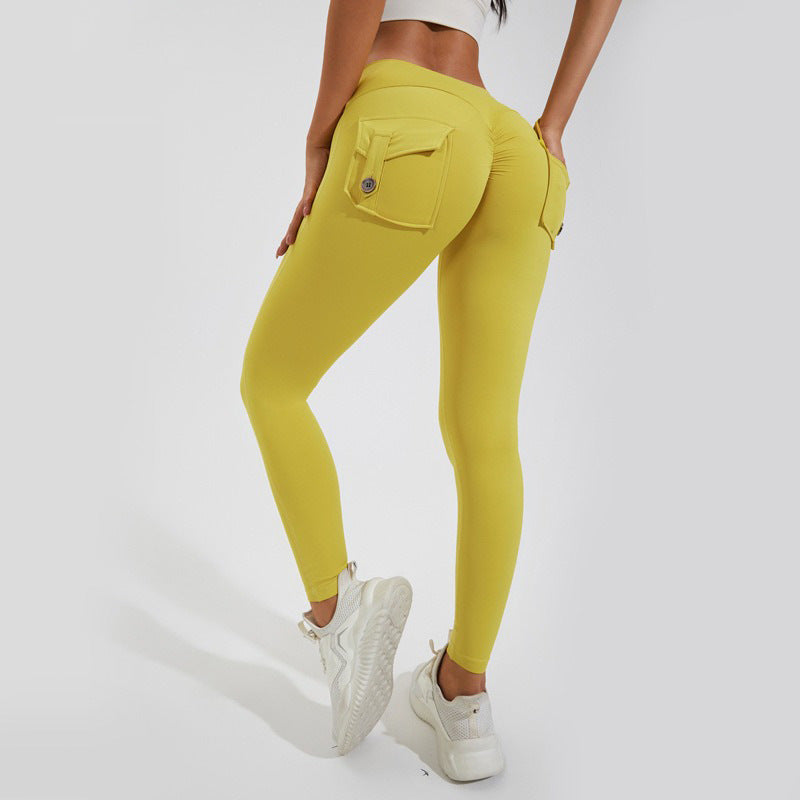 Damer Sporty Leggings med praktiske lommer Stilla