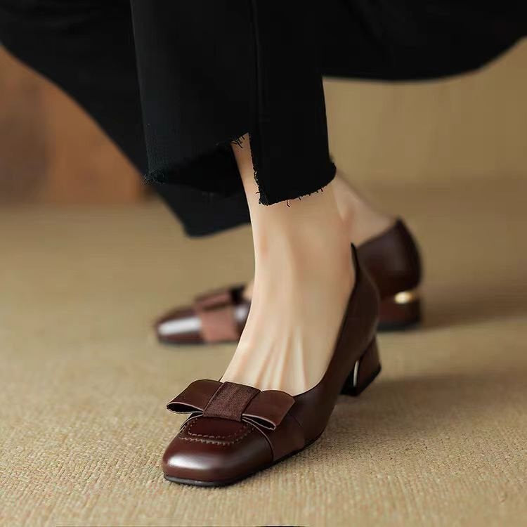 Damer elegante Ballerina-sko med smart sløjfedetalje og behagelig indersål Stilla