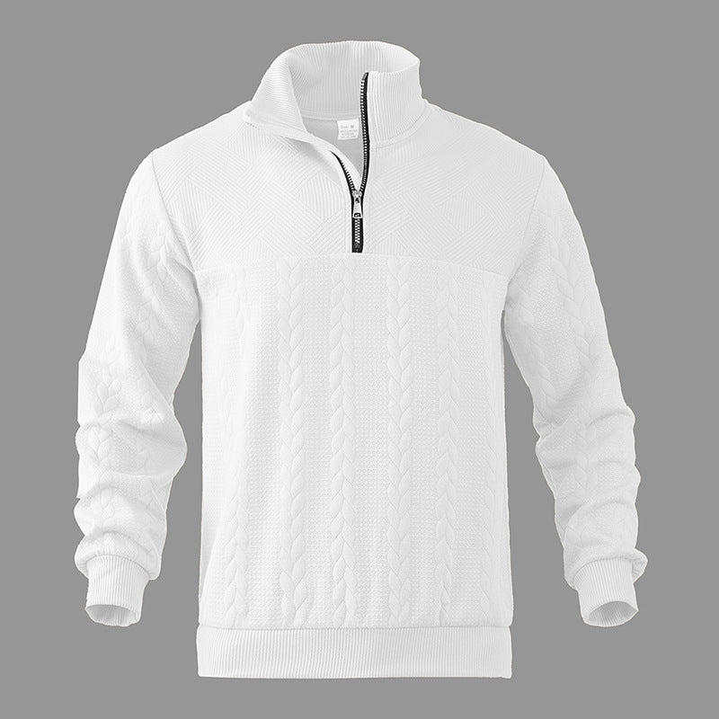Stilla | Pullover med Kvart Lynlås Stilfuld Komfort til Enhver Lejlighed