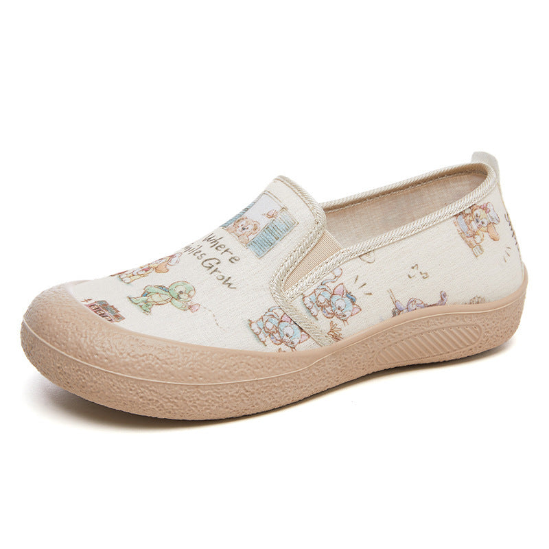 Dame Komfortable Slip-On Hjemmesko med legende Design Stilla
